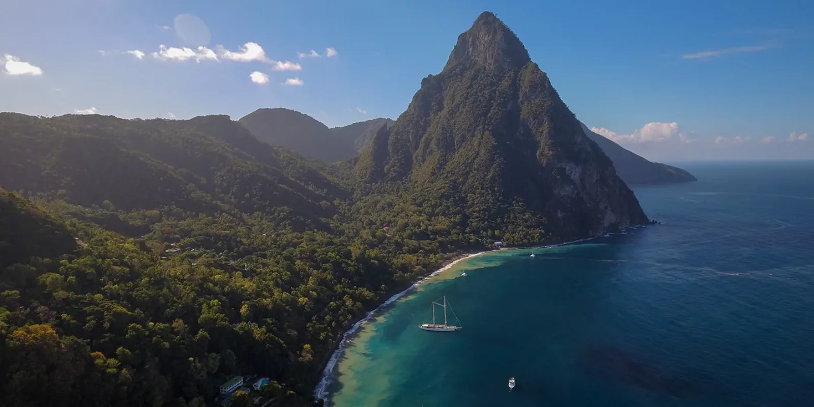 Oudejaarsavond van St. Lucia naar de Grenadines