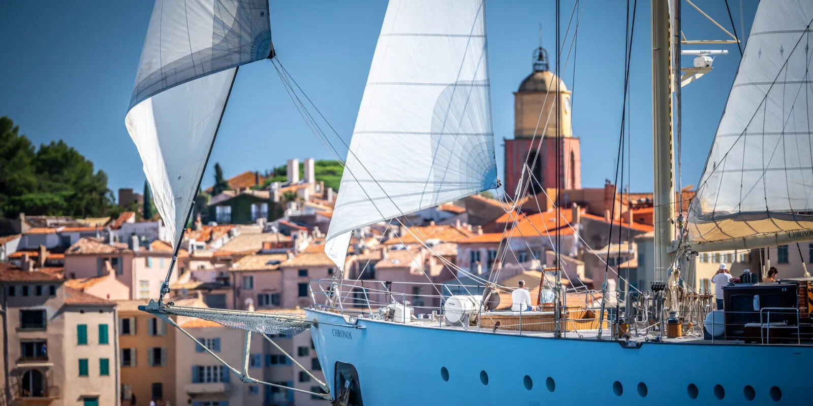 Segling med regattabevakning ”Les Voiles de St. Tropez”