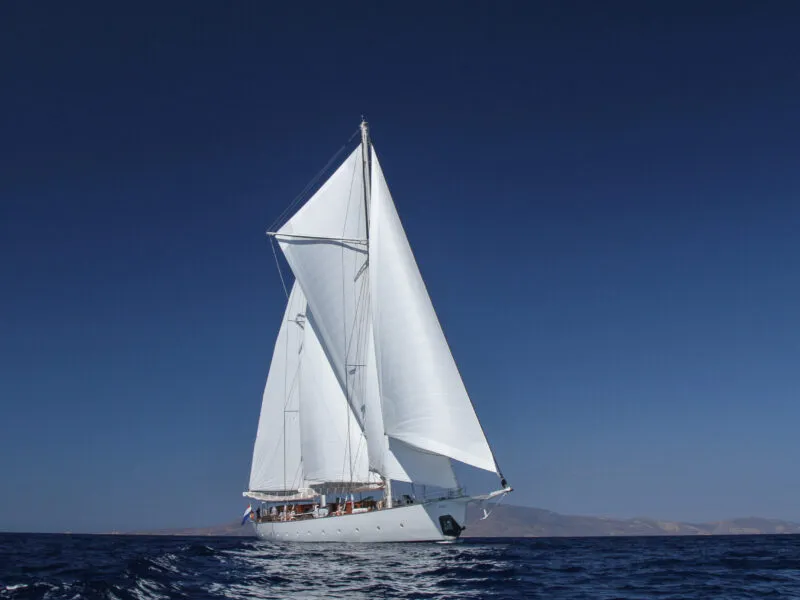 Segelreise vom Peloponnes nach Santorini