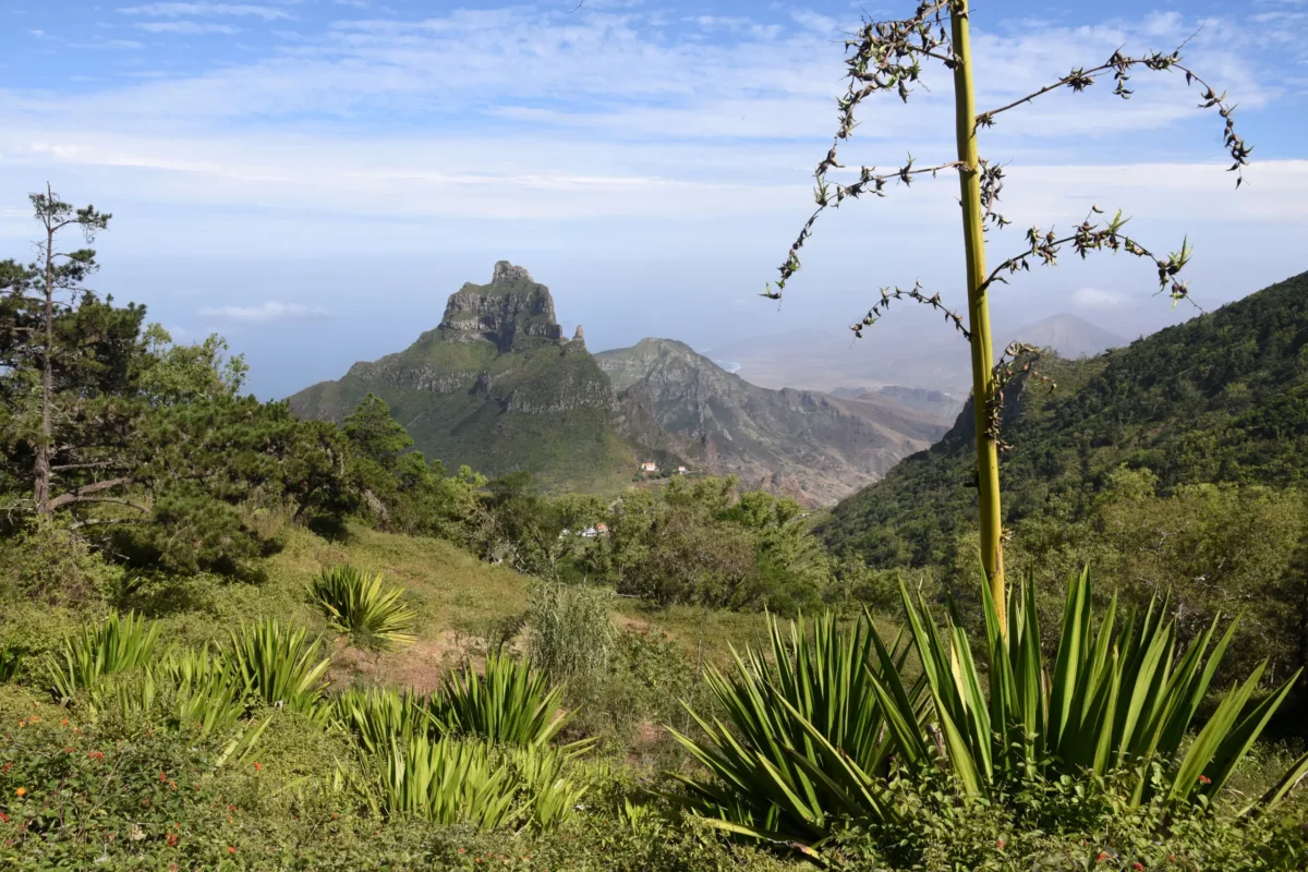 Santo Antão – groene bergwereld boven de oceaan