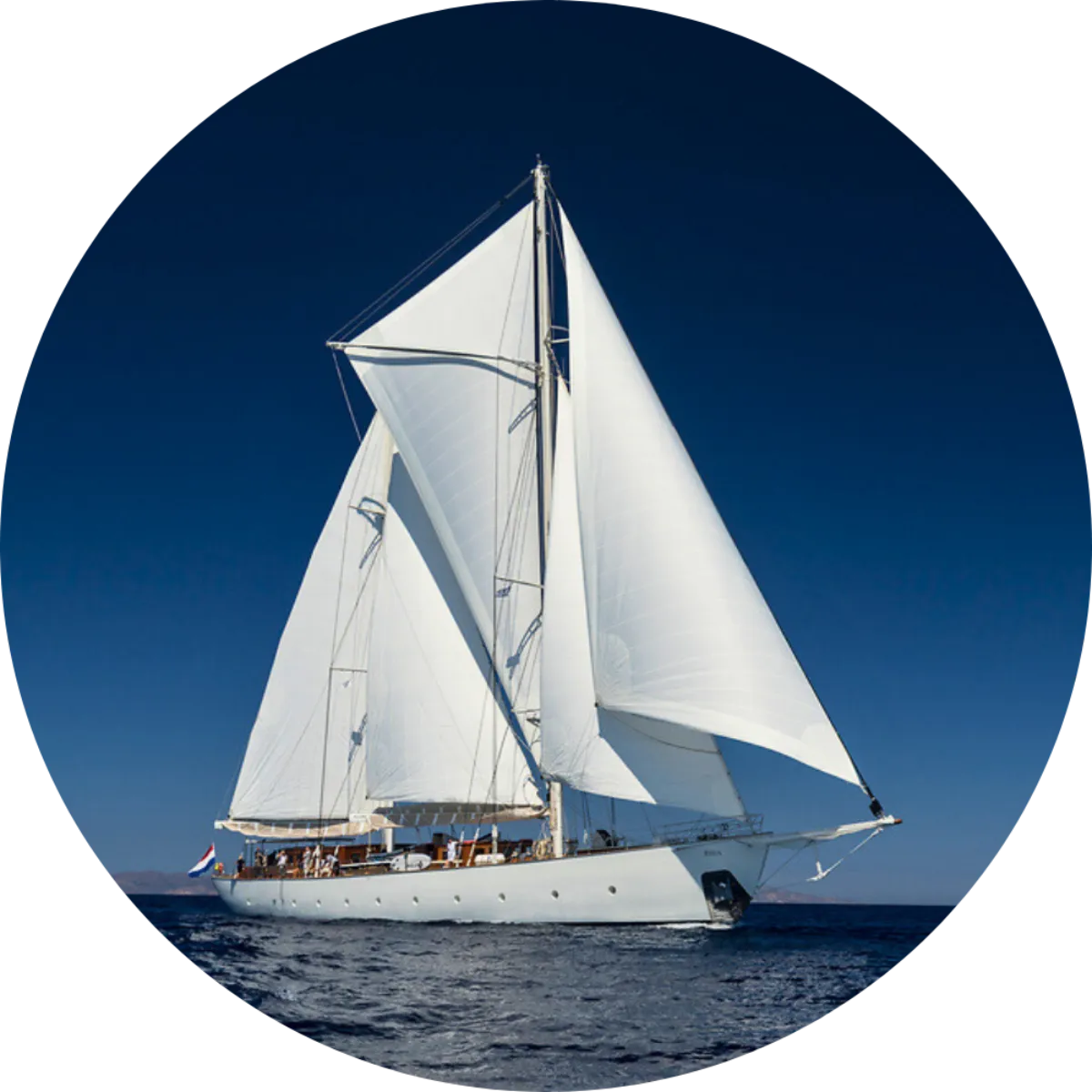 Krachtige Egeïsche Zee tussen Santorini & Amorgos