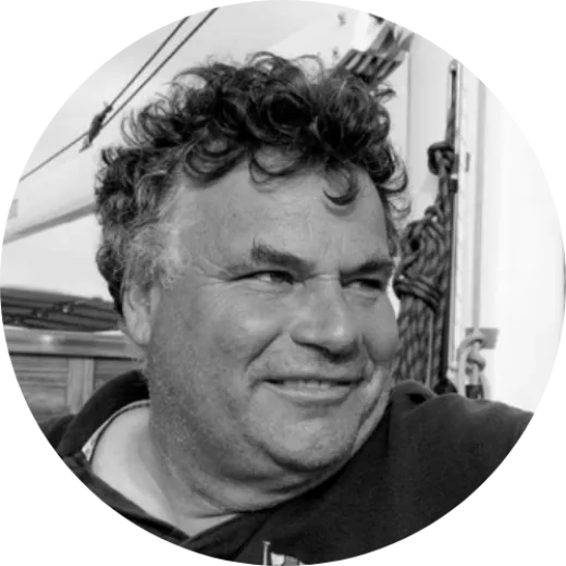 Andreas Steidle-Sailer aan boord